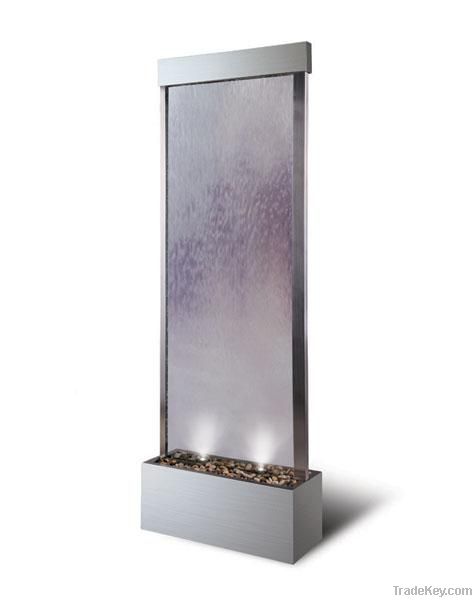 Stainless steel fountain