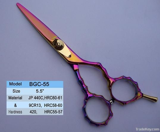 Hot salon scissors/ barber shears