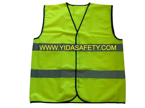 High visibility reflective safety jackets