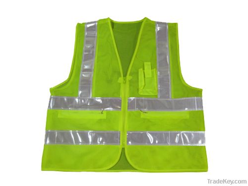 Traffic reflective safety vest