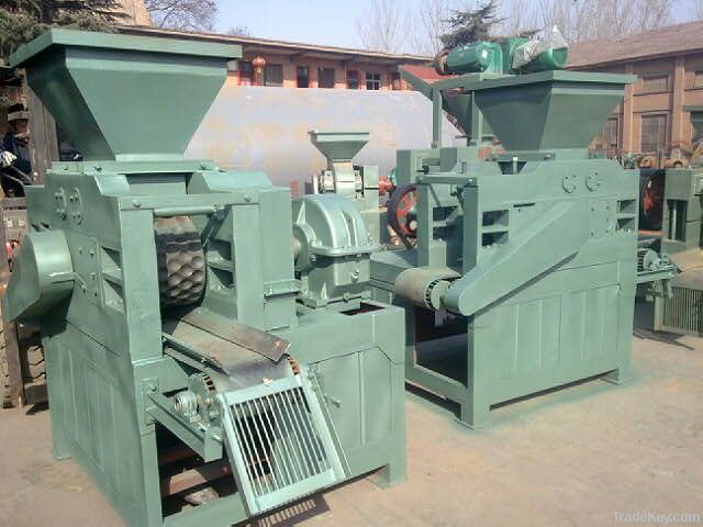 coal and charcoal briquette pressing machine