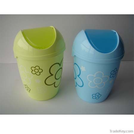 Mini plastic waste bin