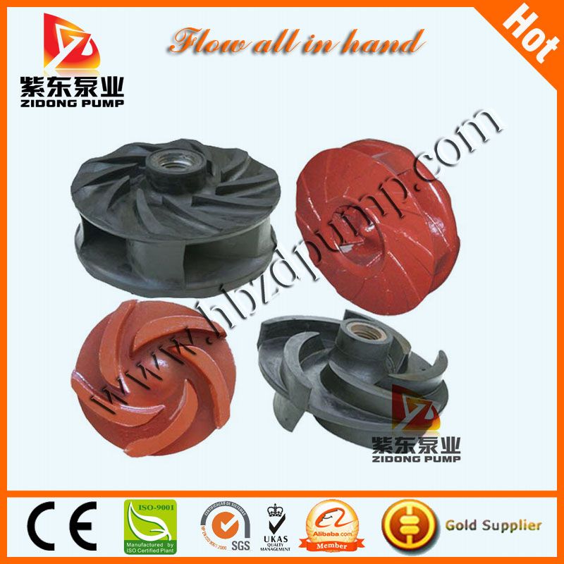 centrifugal slurry pump impeller pump spare parts