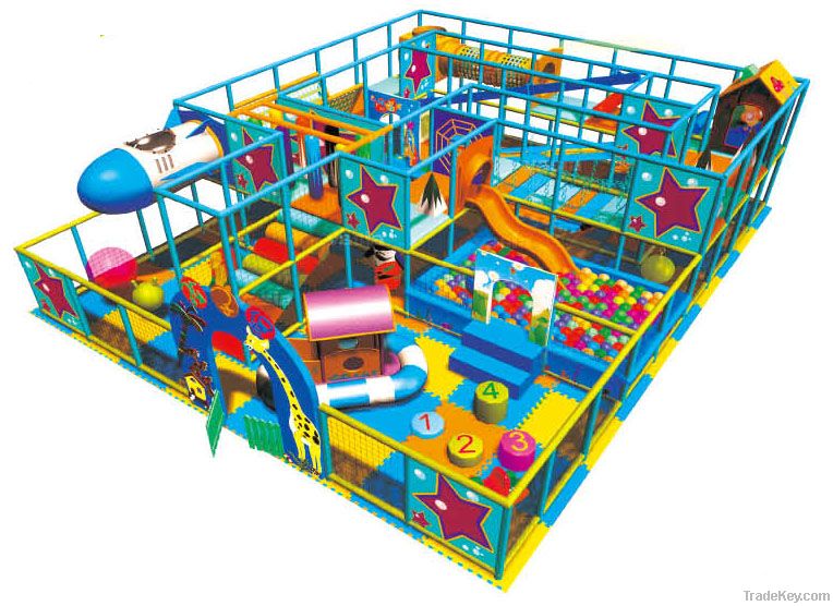 Best Quality Kids Indoor Plastic Castle Toys With CE Certificate
