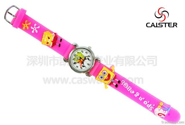 Kid&#039;s watch is with cute pics, OEM , ODM is welcome.