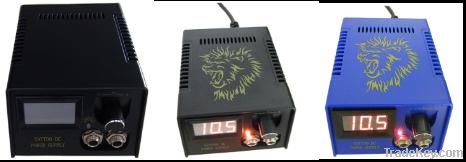 LCD Digital Tattoo Power Supply tattoo power cord tattoo clip cords