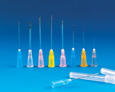 disposable hypodermic needle