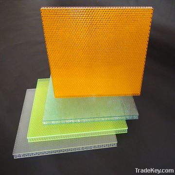 optical honeycomb panel