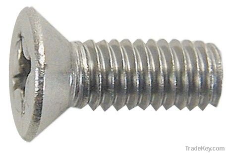 Cross Recessed Flat Head Machine Screws - DIN965