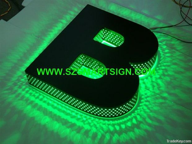 led halolit letter sign