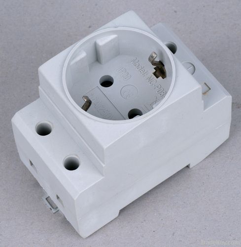 Din Rail German Socket