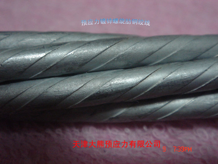 Electric Galvanized Zinc and Spiral PC Strand(DAXIONG)