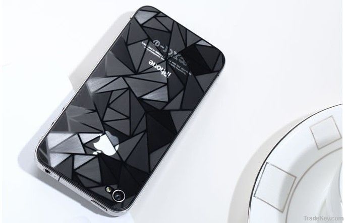 For iPhone4 4S 3D Bling Diamond Screen Protector