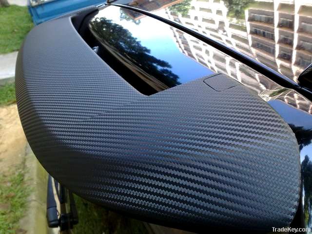 Air Free Bubbles 3D Carbon Fiber Film