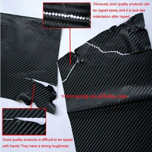 carbon fiber vinyl auto protective film