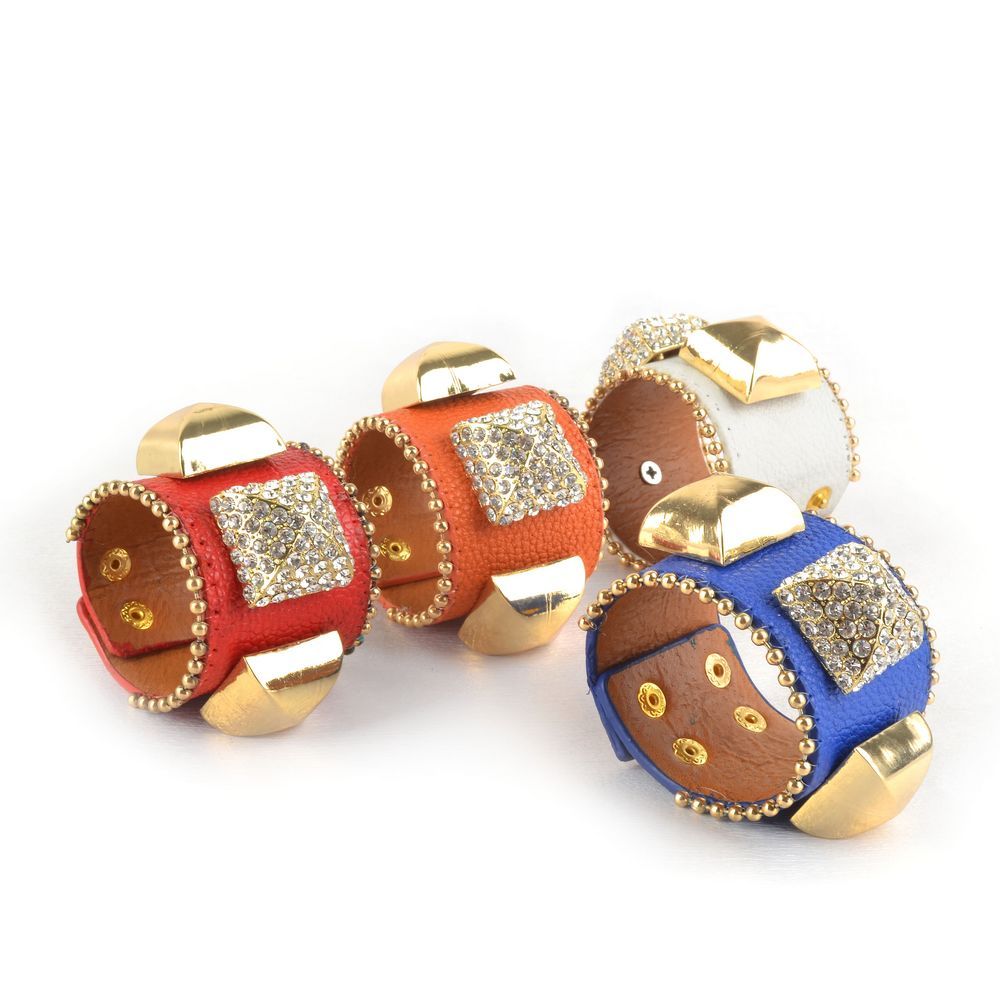 Bracelet/ Leather Jewelry/ Leather Bracelet (XJW1629)