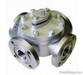 4 way flange ball valve