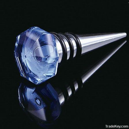 crystal bottle  stopper