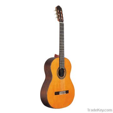 39" Classical Guitar With Shell Inlay