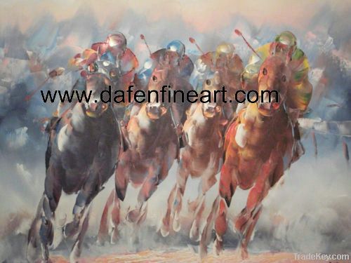 Sports Oil Painting