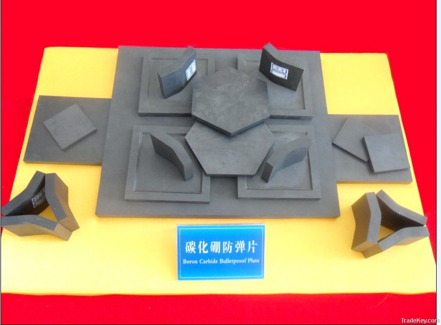 Bulletproof Boron Carbide Plate B4C Ceramics