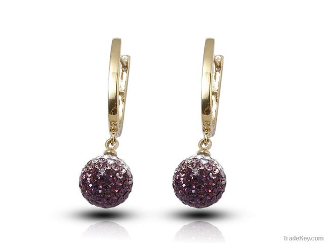 Crystal Drop Shaped Earring