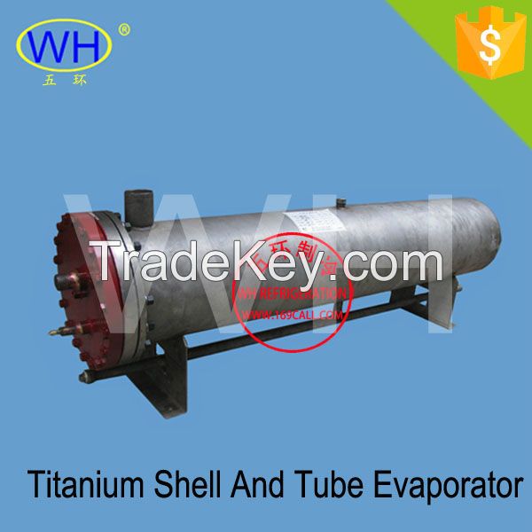 Full stainless steel shell&amp;amp;tube evaporator (Single system)