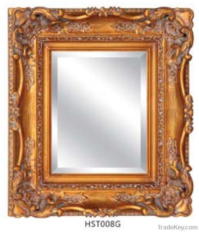 wooden mirror frame