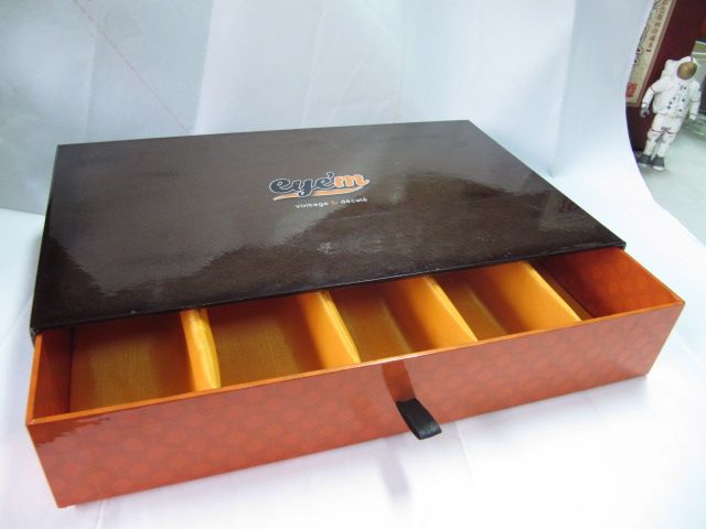 Custom Eyeglasses Display Case Drawer Tray  Offset Printing Product