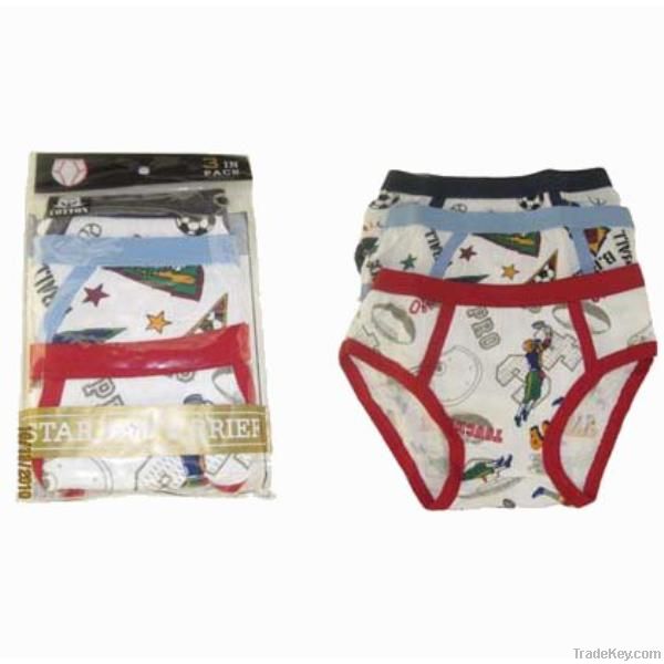 Boy&#039;s Cotton Brief