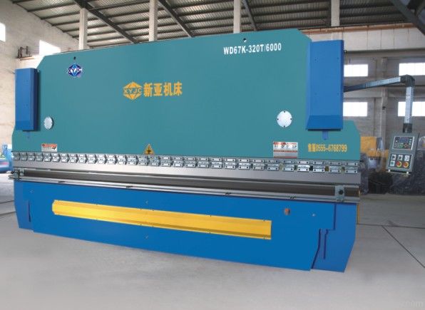 WD67K hydraulic CNC press brake