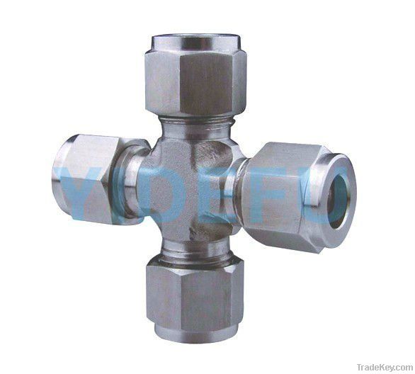 stainless steel ferrule equal union cross