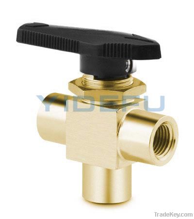 brass female ferrule ball valve