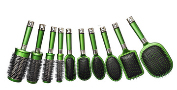 nylon pin care rubber hair brush-S2