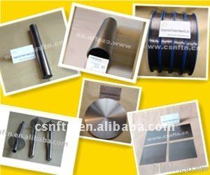tantalum tube, foil, Circular sheet, Tantalum sheet/foil & rod â , round
