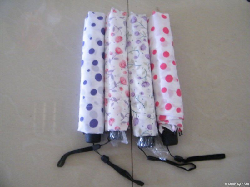 3 folding umbrella