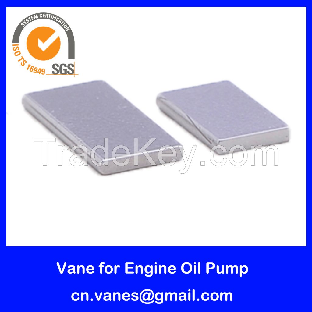 Vane for Engine Oil Pump