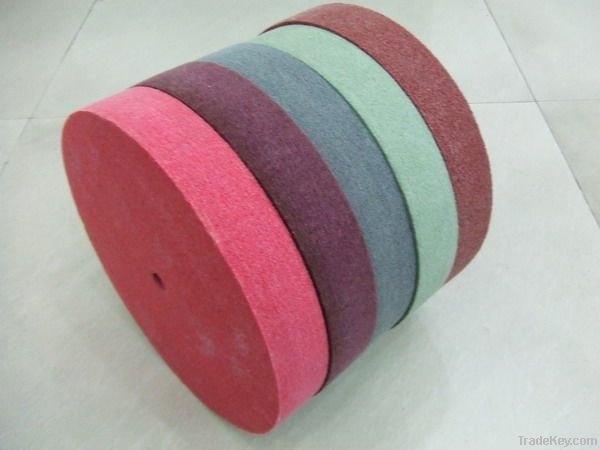 nylon/non-woven abrasive wheel