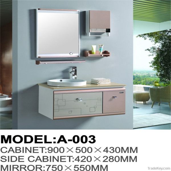 2012 New Cheap PVC Modern Bathroom Vanity Cabinet