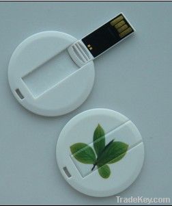 mini round usb drive, thin usb key, super slim usb disk, mini card usb