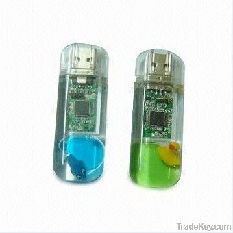 liquid usb drive , liquid usb disk , transparent usb stick with liquid