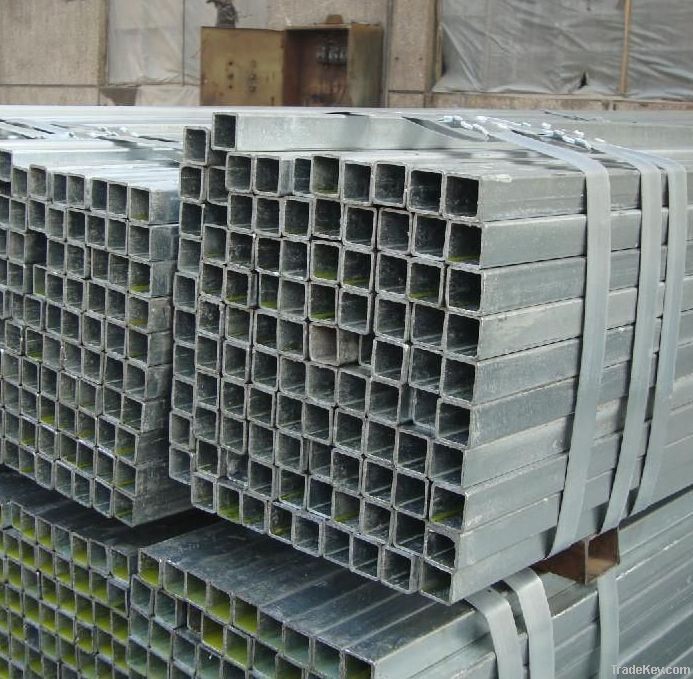 Pre-Galvanized Square Tubes