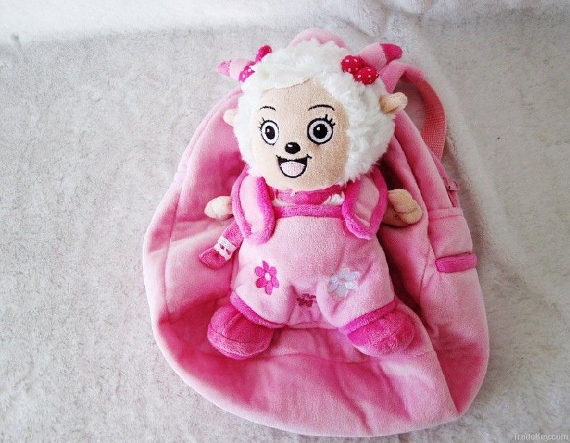 plush toy bag for kid