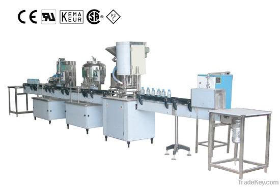 Linear type filling machine