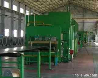 conveyor belt vulcanizing line