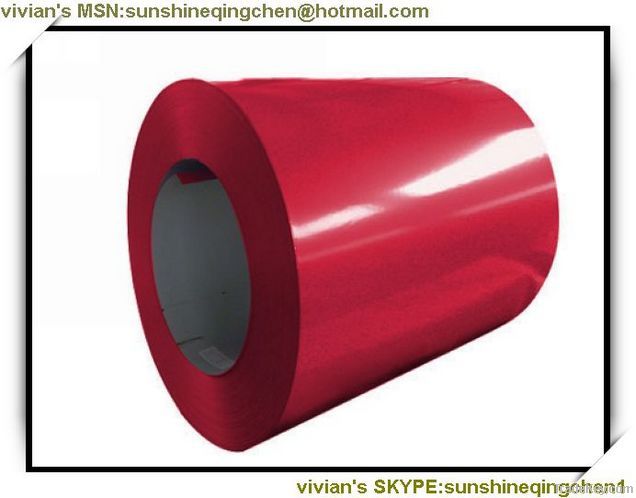 Prepainted galvanized steel coil