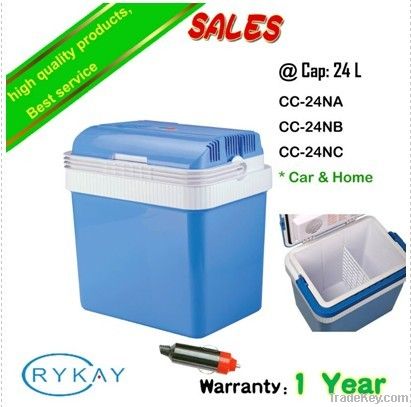 portable car cooler box-24L