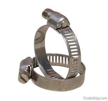 American type constant tension worm driver hose clamp & pipe clamp