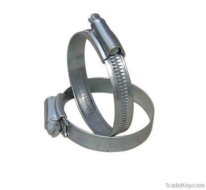 British type worn driver slotted/non-slotted hose clamp