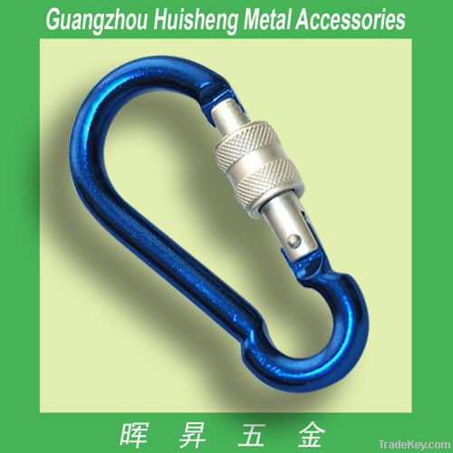 Fashionable Aluminum Screw Carabiner